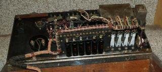 RARE 1920 WESTERN ELECTRIC 2A AUDIOMETER / HEARING TESTER MISSING SOME PARTS 9