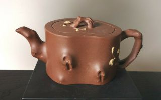 Fine Chinese Yixing Teapot W/ Mark To Lid & Base Nr