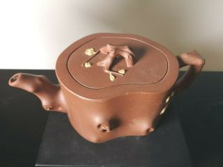 FINE CHINESE YIXING TEAPOT W/ MARK TO LID & BASE NR 3