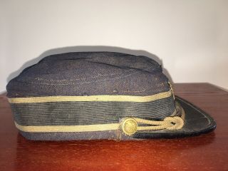 Civil War Era Cap DBB Gar Hat Shield Badge 20 Star Buttons G.  W.  SIMMONS BOSTON 6