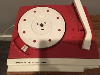 General Electric Vintage Show ' N Tell Phono Viewer/Record Player 4