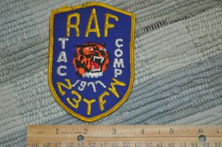 Usaf Raf 23d Tfw 23 Tac Fighter Wing 1977 Tactical Bomb Competition A - 7 Patch