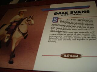 Hartland Horse And Rider Dale Evans Nib
