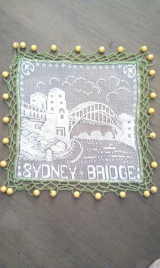 Vintage Milk Jug Cover - Sydney Harbour Bridge