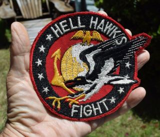 Marine Vmf - 213 Squadron Patch.  Fought In The Skies Of Iwo Jima And Okinawa.
