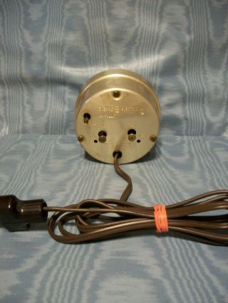 Vintage Rare General Electric Metal Alarm Clock USA 3