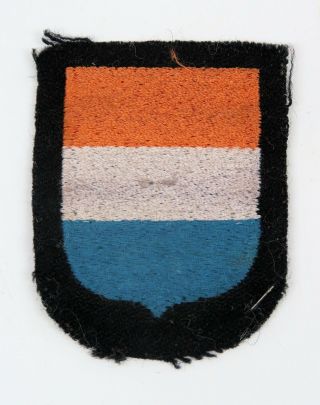 Wwii German Dutch Jacket Combat Uniform Sleeve Patch Insignia Ww1 Elite Estate