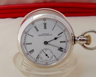 Scarce Model 1896 Waltham 15 Jewels Pocket Watch - Dial - Size 16 - Runs