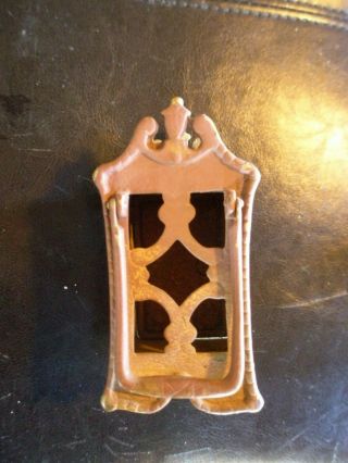 Vintage Or Antique Window Speakeasy Door Knocker - - Brass - - Peephole