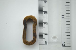 Antique Brass Furniture Escutcheon Keyhole Key Hole Rz11