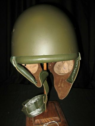 East German Ddr / Nva / Gdr Para Helmet Size 57