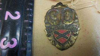1929 39th UCV United Confederate Veterans Reunion Badge Medal 3