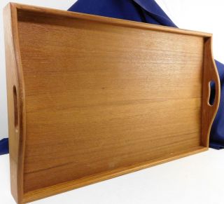 Danish Modern Teak TV Bed Breakfast Laptop Folding Serving Tray 24 