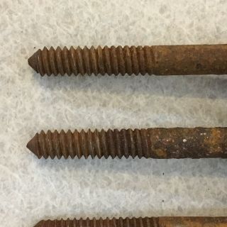 Handmade Antique French Armoire Bolts 2 1/8” Long 2