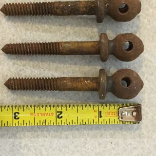 Handmade Antique French Armoire Bolts 2 1/8” Long 5