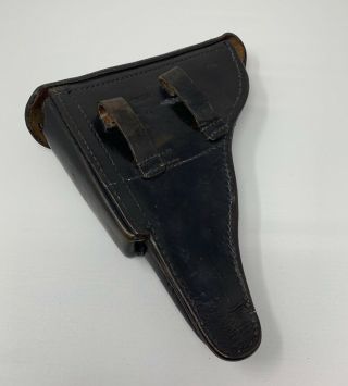 1941 German P - 08 Luger Holster ' BML/41 ' WaA788 // Holster 2
