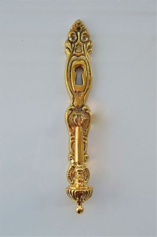 Antique Solid Brass Wardrobe Handle Door Pull Cabinet Handle Keyhole Ge3