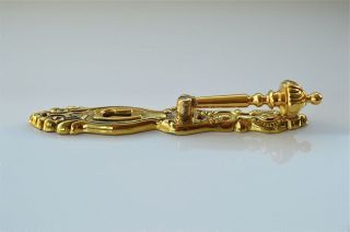 antique solid brass wardrobe handle door pull cabinet handle keyhole GE3 2