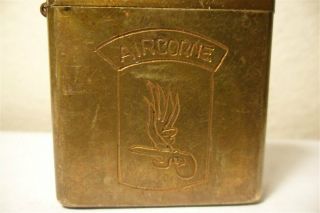 Vietnam War Zippo Lighter Cam Ranh 66 67 Vintage 3