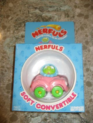 Vintage 1985 Parker Brothers Nerfuls Convertible Windy Box Unpunched