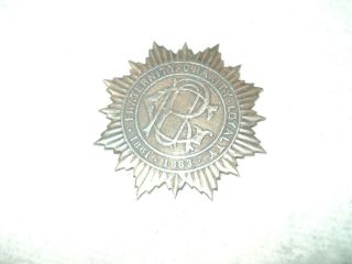 1883 Grand Army Of The Republic Civil War Veterans Veteran Gar Badge Medal