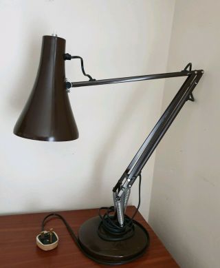 Vintage Herbert Terry Anglepoise 90 Desk Lamp.  Retro Workshop Lighting
