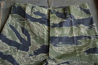 Mint/ Unissued Tiger Stripe Trousers Vietnam 5 Pocket 4