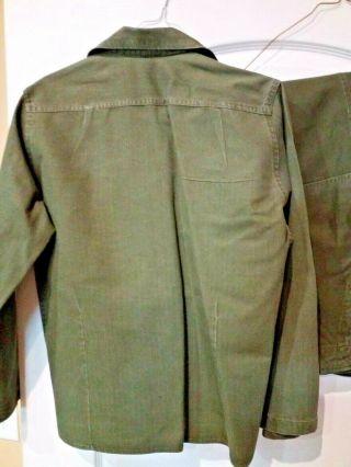 WW II Korea US Army Women ' s Nurse ' s Shirt Tunic & Slacks Pants M Uniform 3