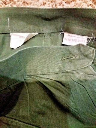 WW II Korea US Army Women ' s Nurse ' s Shirt Tunic & Slacks Pants M Uniform 7