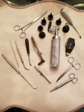 18 Antique Vintage Medical / Surgical Instruments,  1910 - 60.