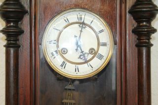 Antique Wall Clock Vienna Regulator 19th century Junghans 4