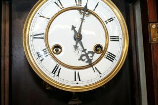 Antique Wall Clock Vienna Regulator 19th century Junghans 6