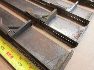 (4) Letterpress H.  B.  Rouse & Co.  Composing Sticks o36 2