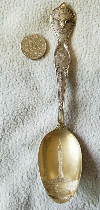 Lee Monument Orleans Sterling Spoon - Taken By Monument Grabbers