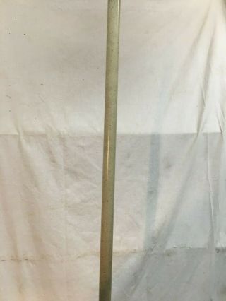 Vintage Mid Century Tole Floor Lamp 55in Country Cottage Farm House 3 Way Light 4
