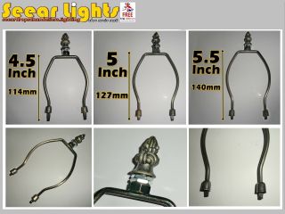 HARP SHADE CARRIER GIMBLE HOLDER FOR TIFFANY LAMP BASE LIGHT SHADE ANTIQUE STYLE 3