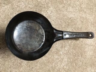 Vintage Camp Fire Frying Pan Skillet Cold Handle L&g Mfg.  Co.  No 49 -