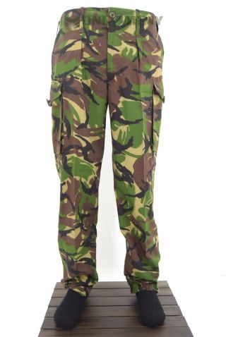- British Army Dpm Combat Trousers Cargo Pants Camo Woodland Surplus