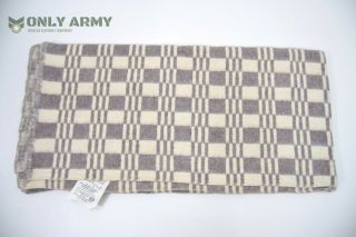 Russian Army Wool Blend Blanket Soviet Military Surplus Bedding 210 x 140cm Warm 2