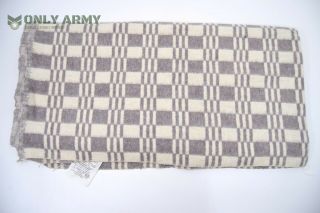 Russian Army Wool Blend Blanket Soviet Military Surplus Bedding 210 x 140cm Warm 3