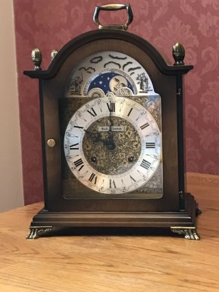 Vintage Seth Thomas 2 Jewel -,  Moon Phase Clock A206 - 004 For Repair