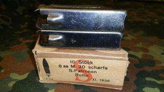 Steyr M95 Stripper Clip,  Enbloc 8x56r,  8x50 Austrian Mannlicher Box