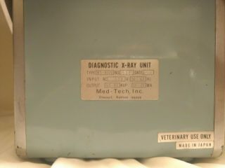 Vintage Porta Ray X - Ray Machine