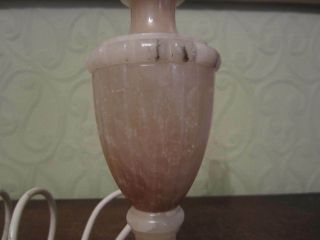 An old marble or alabaster table lamp 3