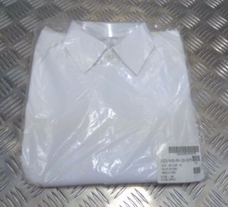 British Military White Marcella Front Dress Shirt RAF / RN,  RM & Navy 3