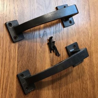 Craftsman Bronze Door Pull Handles (Pair) 2