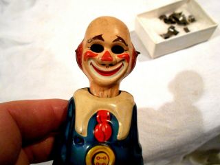 Distler Tin Litho Key Wind Clown 6 