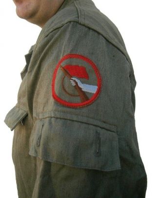 East German Army Kampfgruppe Fieldshirt Jacket Shirt Nva Ddr Communist Shirt