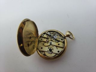 Patek Philippe Co 18k Gold Baltimore Pocket Watch w/ Case,  Key Geo.  W.  Webb 31MM 12