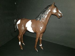 Marx Johnny West 1/6 Scale Custom Horse,  Tennessee Walker Breed,  1973